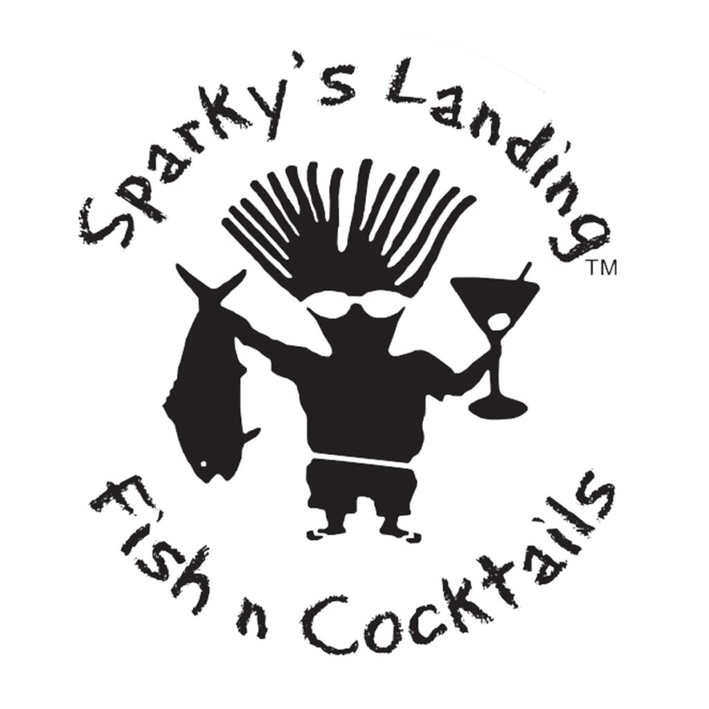 Sparky's Landing Fish n Cocktails logo, Marathon, Florida Keys