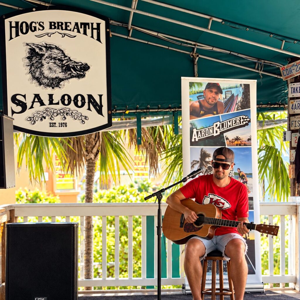 Aaron Blumer @Hog’s Breath